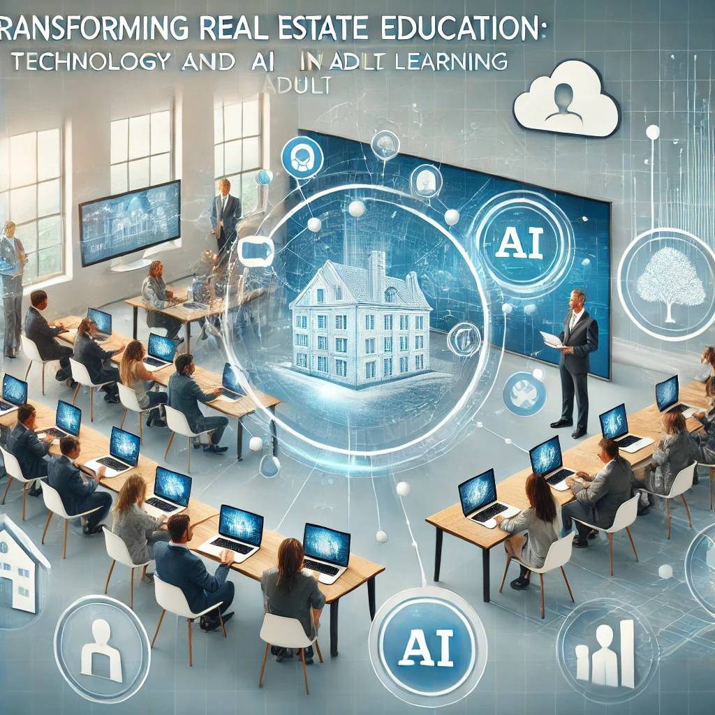Transforming Real Estate Education: Technology and AI in Adult Learning